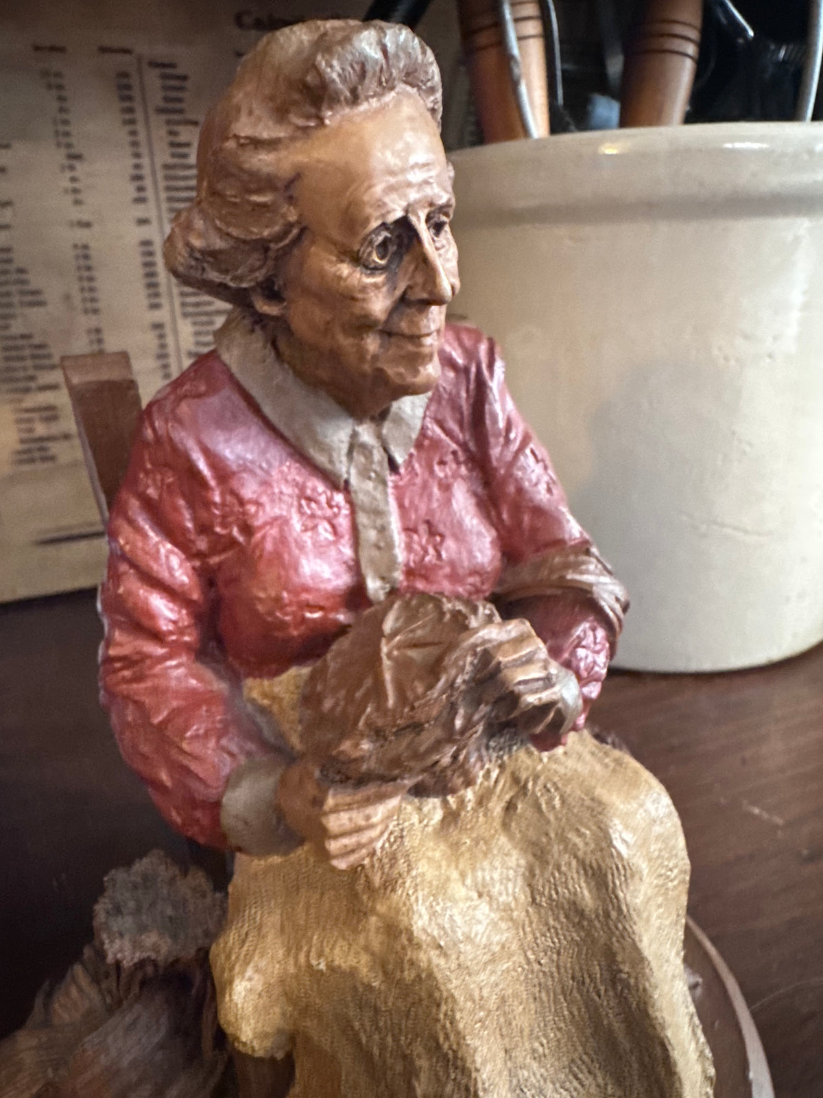 Vintage 1984 Tom Clark Mabel Figurine Cairn Studio #1016 Rare Low Edition #32
