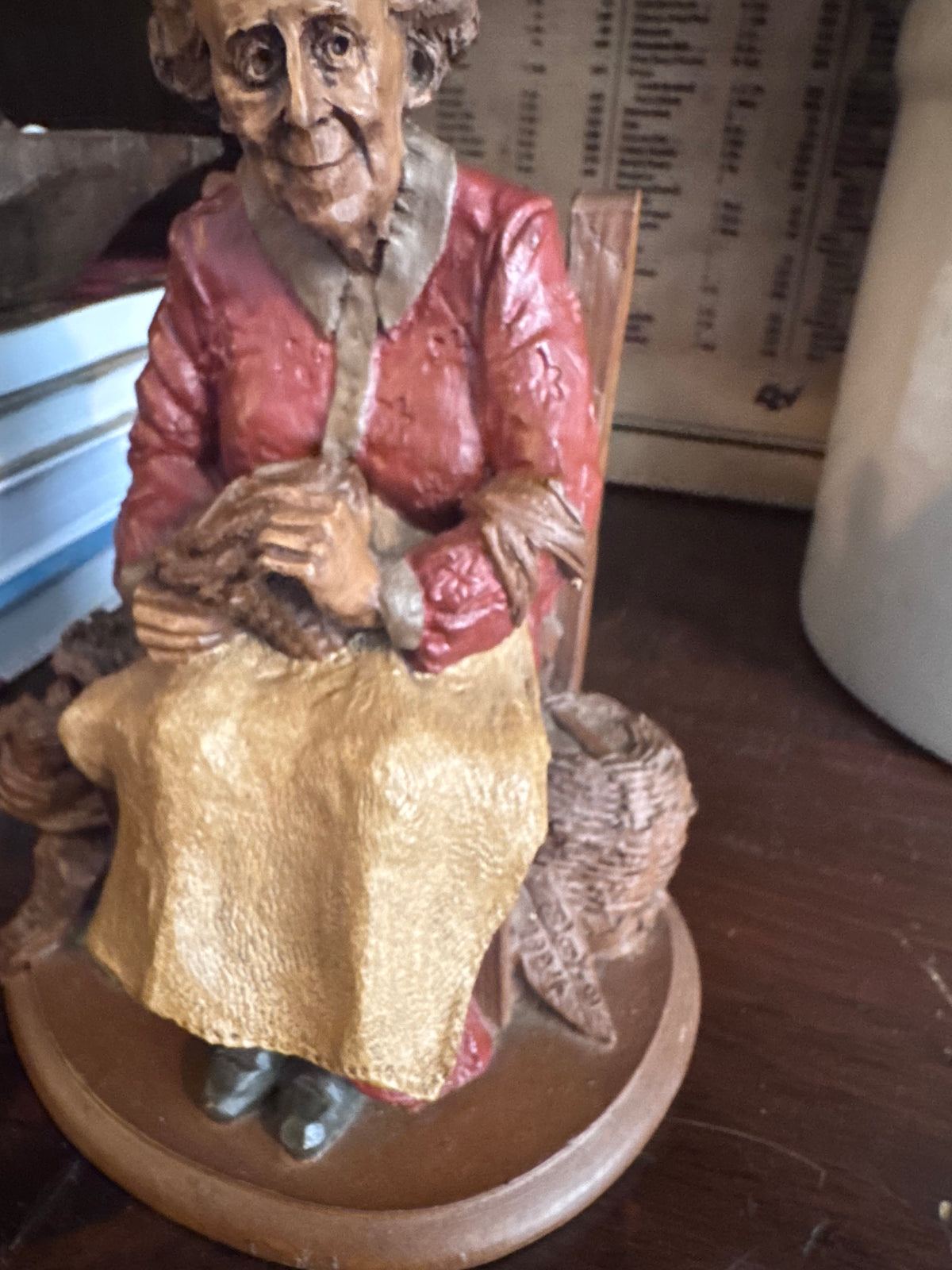 Vintage 1984 Tom Clark Mabel Figurine Cairn Studio #1016 Rare Low Edition #32