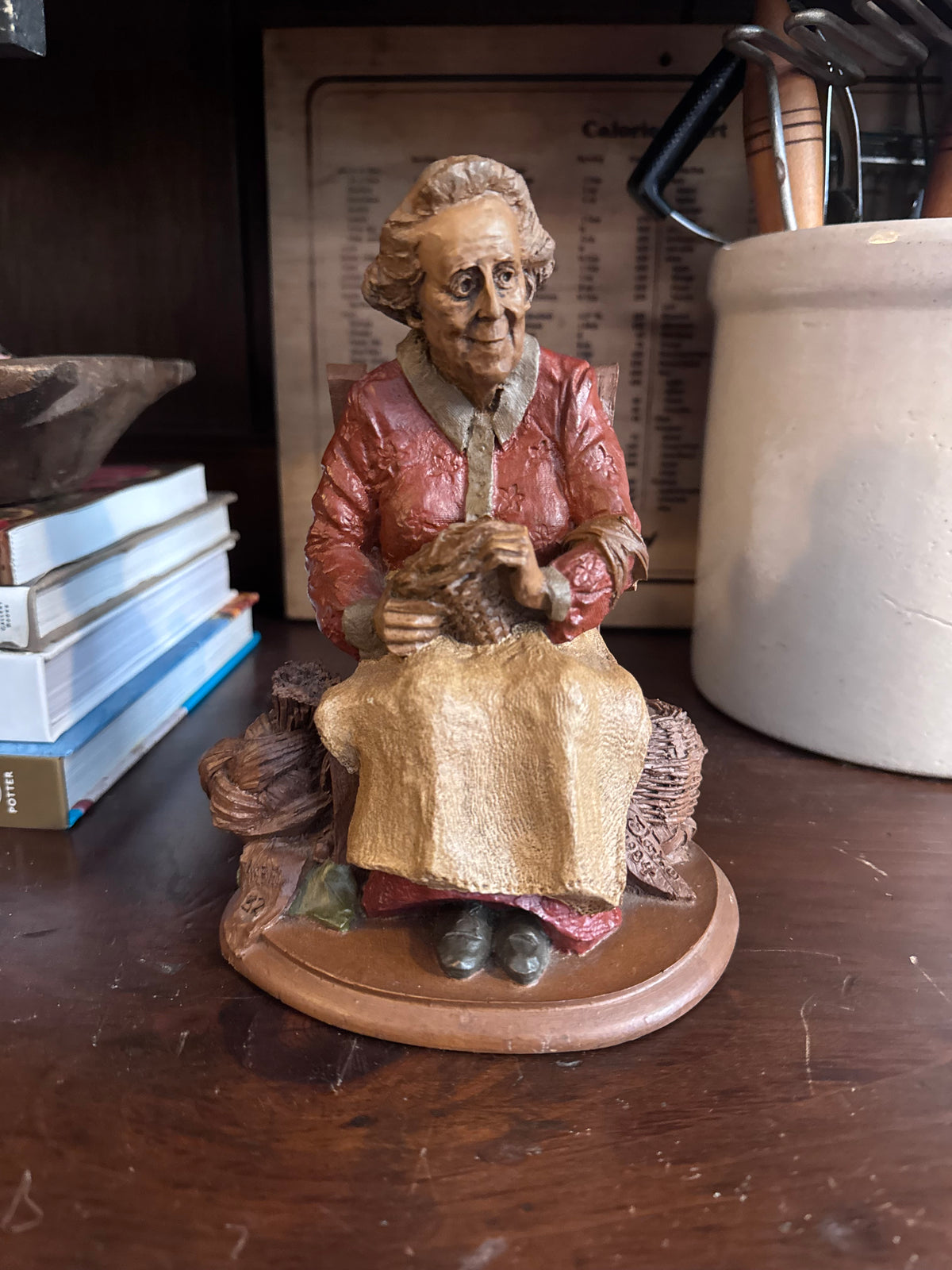 Vintage 1984 Tom Clark Mabel Figurine Cairn Studio #1016 Rare Low Edition #32