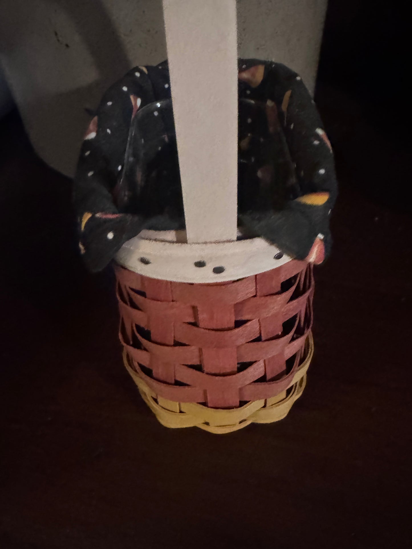 Longaberger 2010 Halloween Candy Corn Basket
