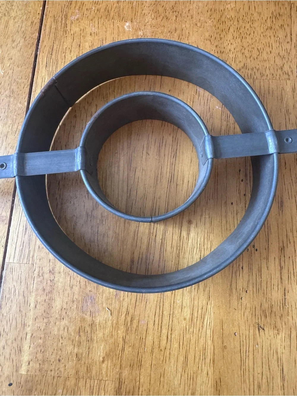 Vintage Metal Bagel Donut Cutter