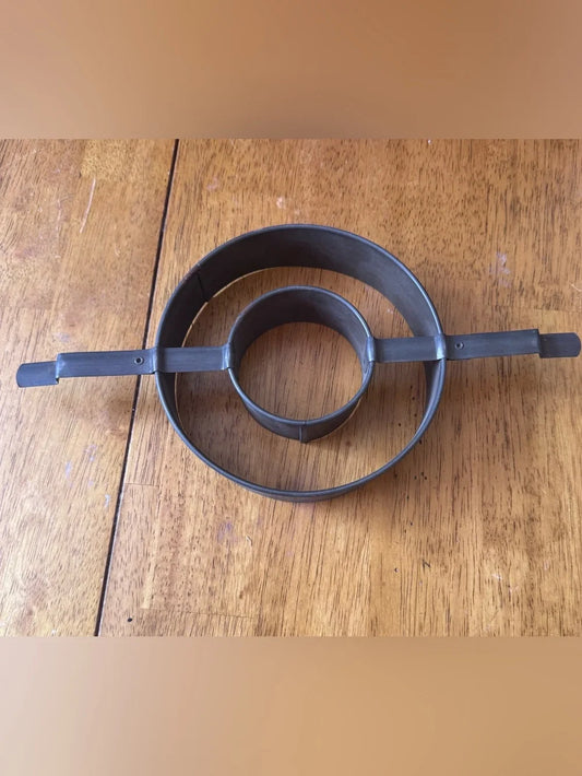 Vintage Metal Bagel Donut Cutter