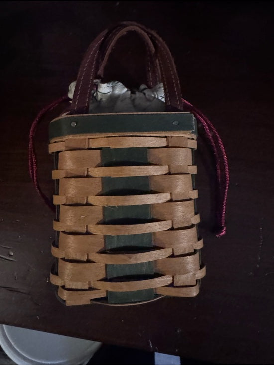 Longaberger 2008 Tree Trimming Little Shopper Basket